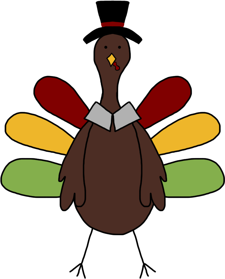 Thanksgiving Turkey Clipart - Clip Art (768x1024)