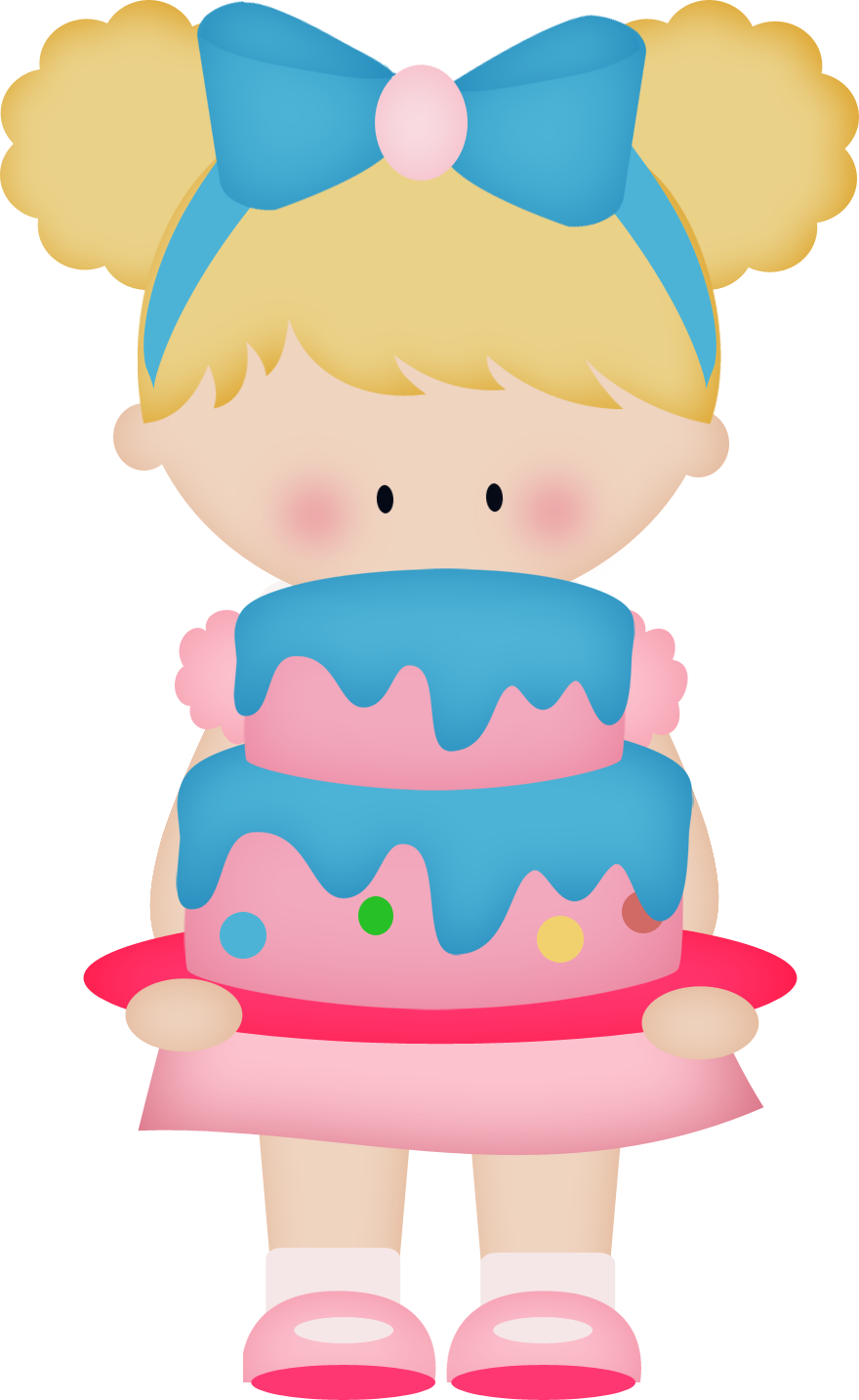 Clipart Aniversário - Cake (880x1434)