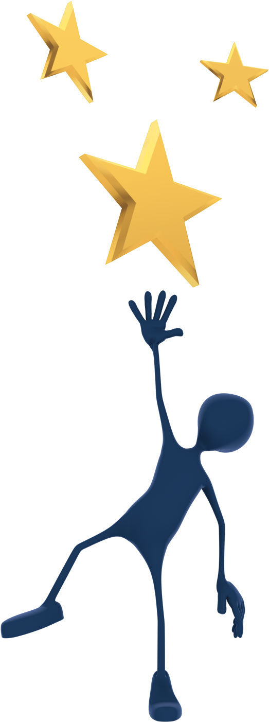 Cartoon Reach The Stars Clipart - Reach For The Stars Png (1146x1600)
