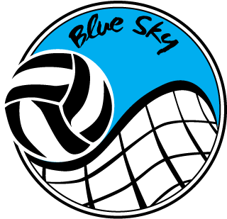 Volleyball Logos - Blue Sky Volleyball (360x360)