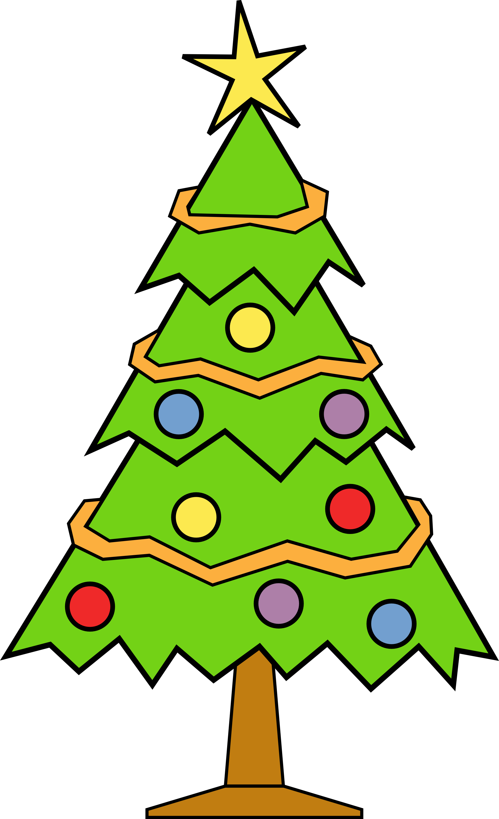 High Resolution Grinch Christmas Tree Clipart - High Resolution Grinch Christmas Tree Clipart (1979x3247)