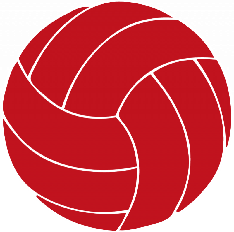 Red Clipart Volleyball - Texas A&m Volleyball Logo (800x796)