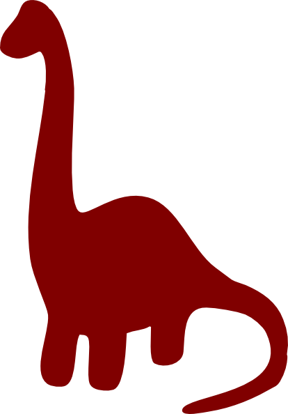 Long Neck Dinosaur Cartoon (414x594)