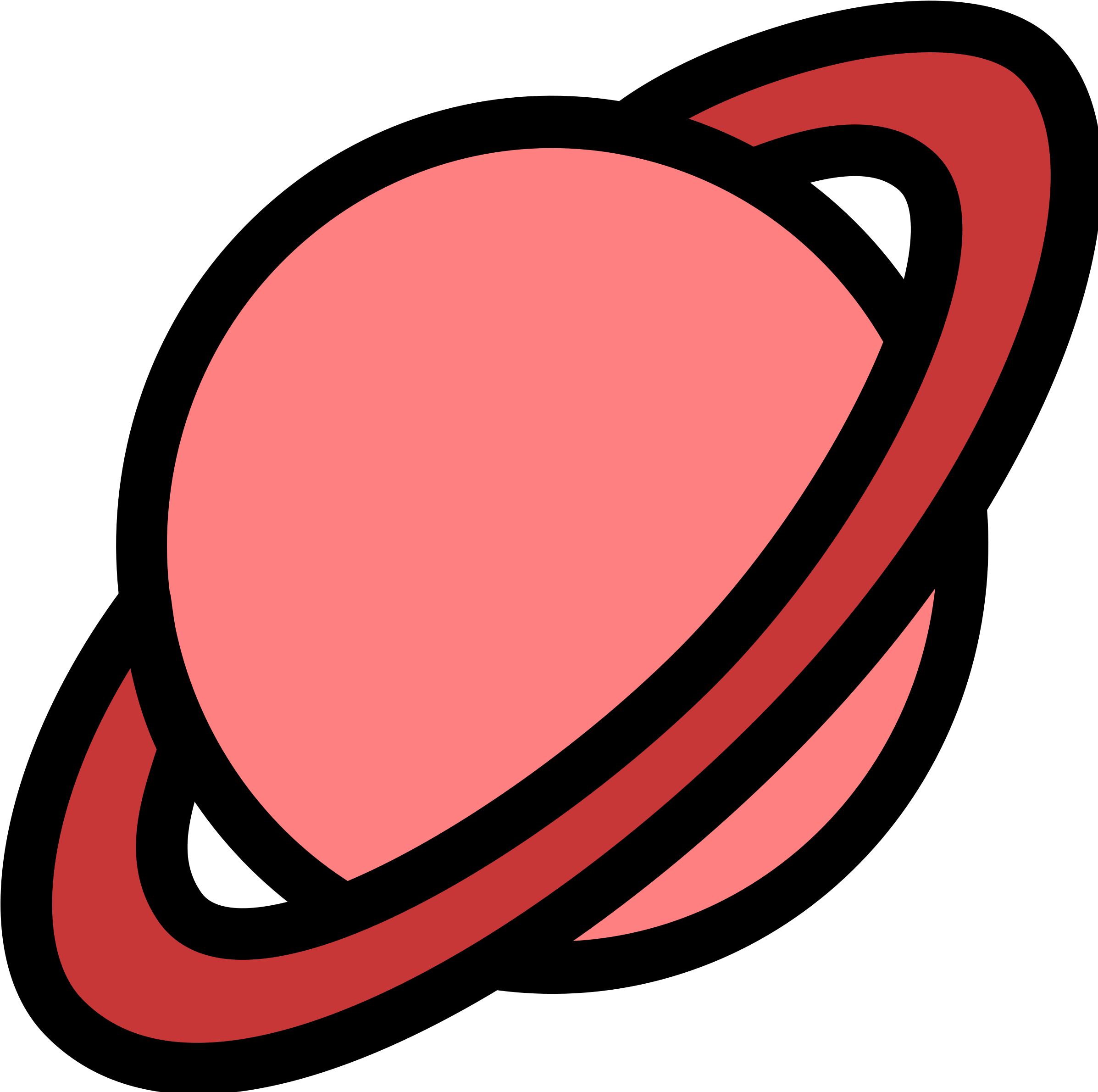 Clipart - Red Planet Clipart (2400x2400)
