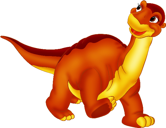 Brachiosaurus Dinosaur Clip Art - Dinosaur Cartoon Land Before Time (640x480)