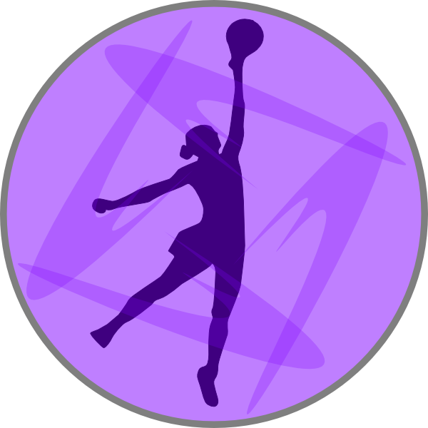 Netball Clip Art (600x600)