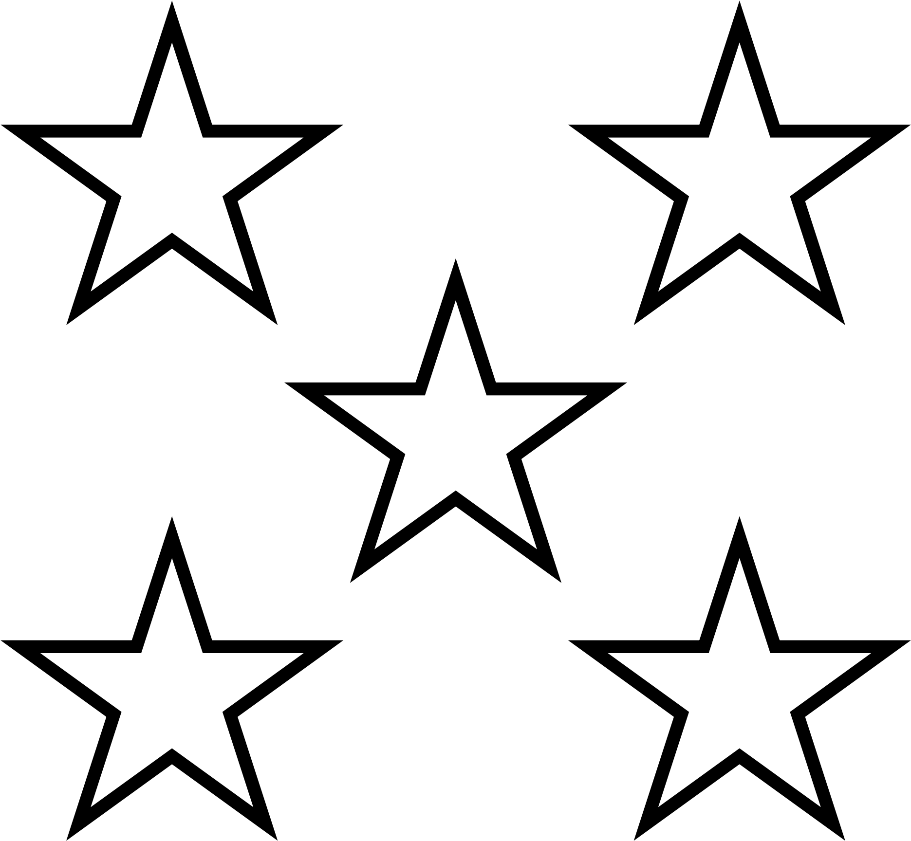 White Star Free Download Clip Art On Clipart Black - Gerber 22-05509, Compact Sport - Multi-plier 400, Black, (828x768)