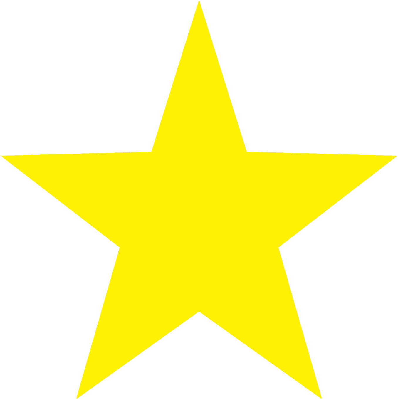 Yellow Stars Clipart Star Clip Art At Vector Clipartbarn - Yellow Star With Black Background (1476x1476)