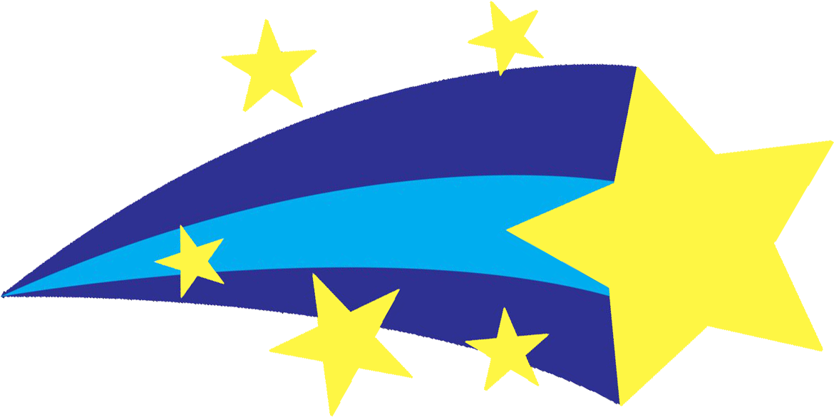 Star Clip Art - Shooting Star Clipart Png (1284x1187)