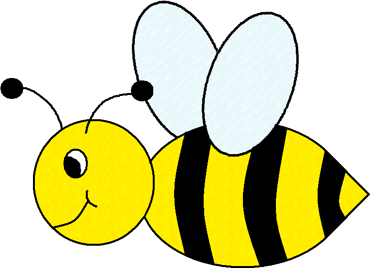 Here You Can See The Cartoon Bumble Bee Clip Art Collection - Bee Clip Art Transparent (813x587)