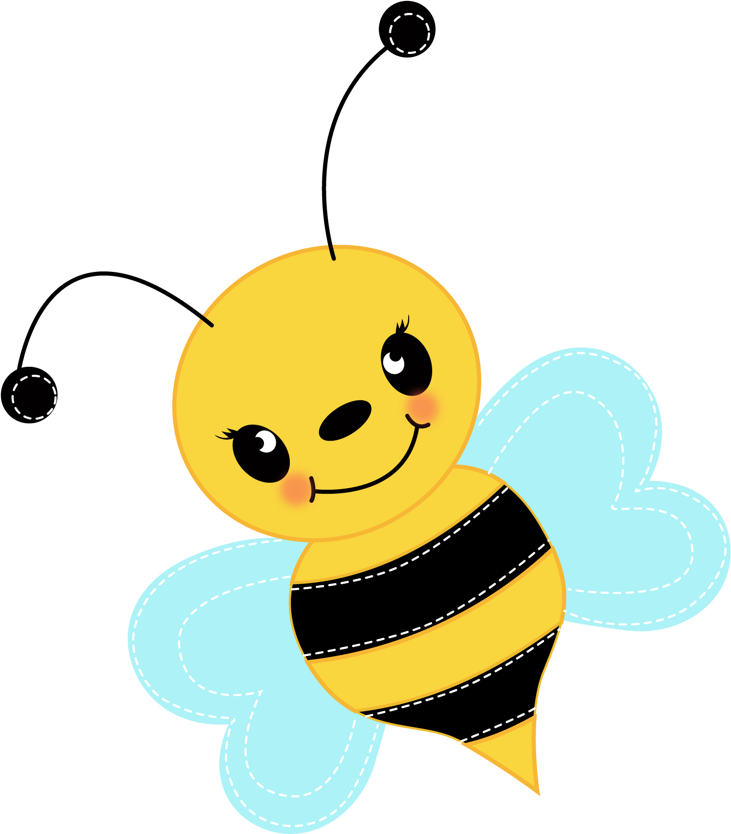 Clipart Info - Bee Clipart Cute (1490x1702)