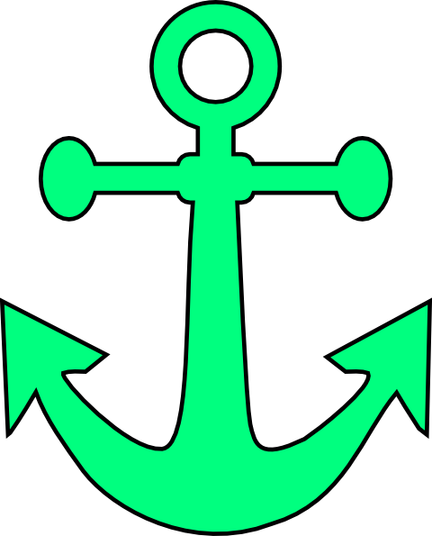 Anchor Clip Art Anchor Clip Art At Clker Vector Clip - Anchor Cliparts (480x595)