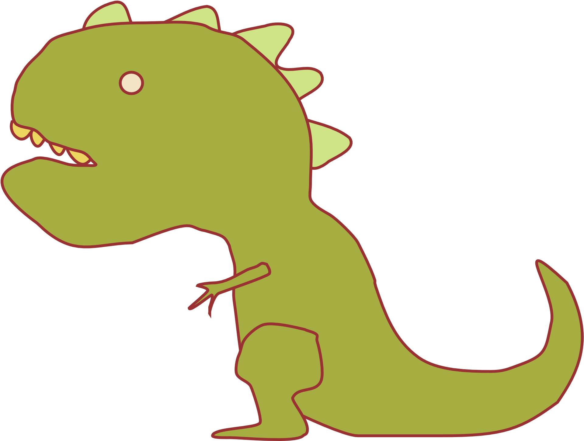 Dino Dinosaur Dinosaurio Dragon Art - Custom Cartoon Dinosaur Drawing Shower Curtain (1979x1510)