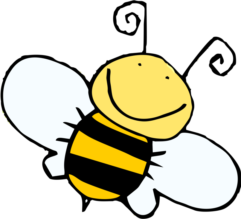 Honey Bee Drawing Clip Art - Boys And Girls Club (900x909)