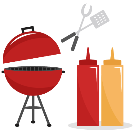 Bbq Grill Clipart Free Clipartfest - Red Grill Clip Art (432x432)