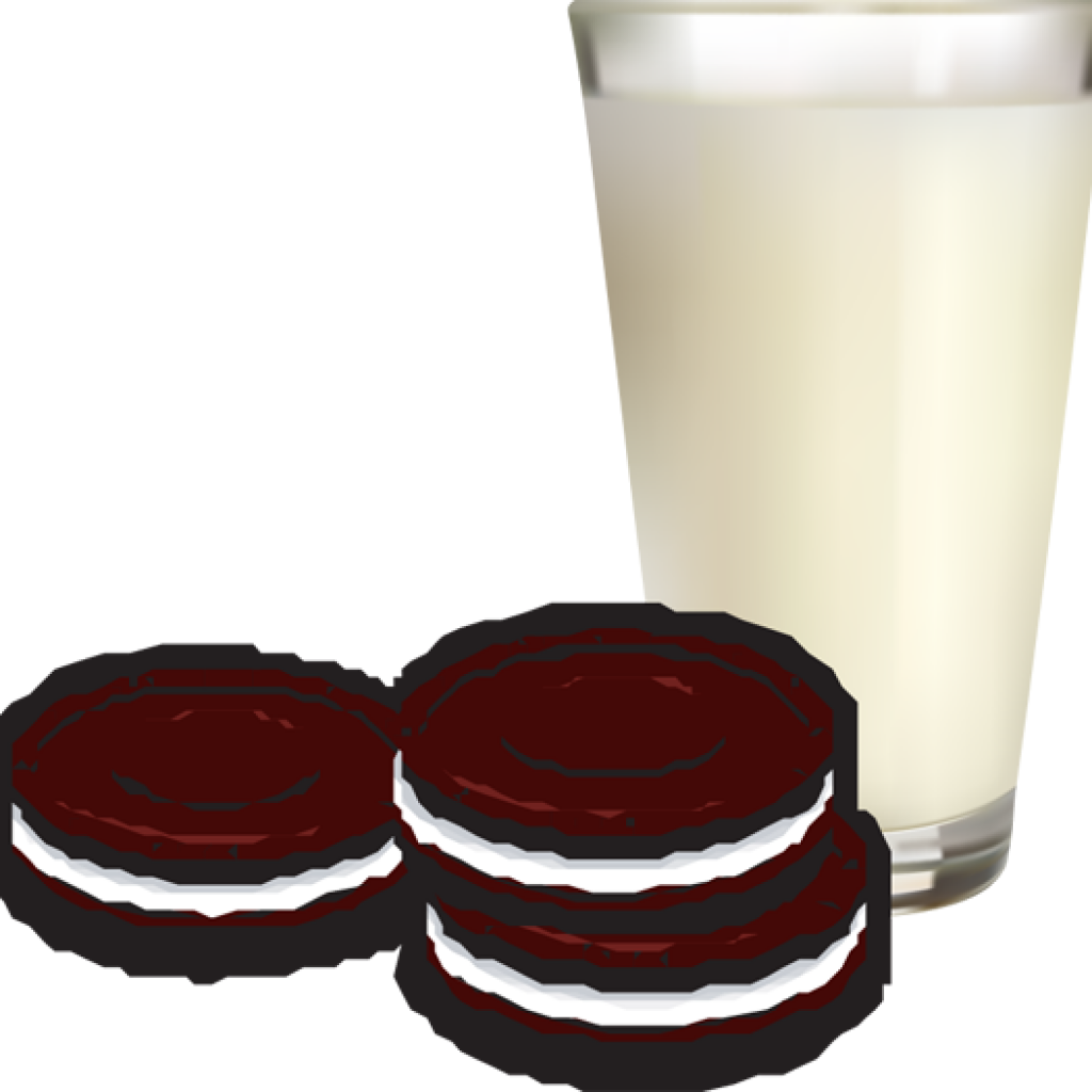 Milk And Cookies Clipart Clip Art Of Cookies And Milk - Milk And Cookiesclipart (1024x1024)