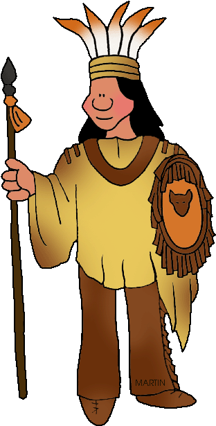 Southeast Woodland Creek Man - Creek Native Americans (351x648)