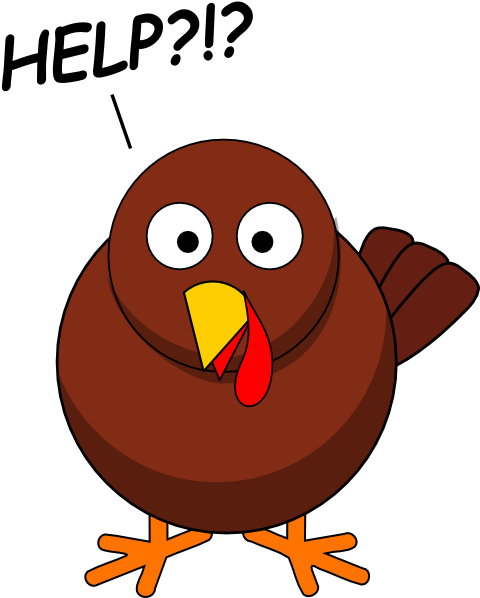 Turkey Clip Art - Pin The Feather On The Turkey (486x599)