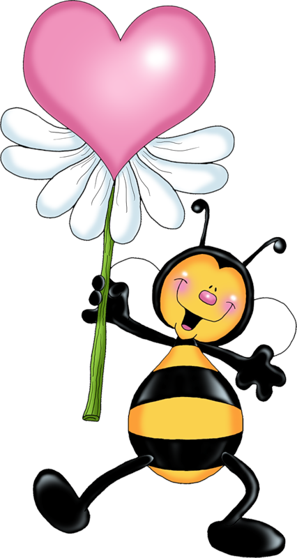 Яндекс - Фотки - Bees With Love Hearts (426x800)