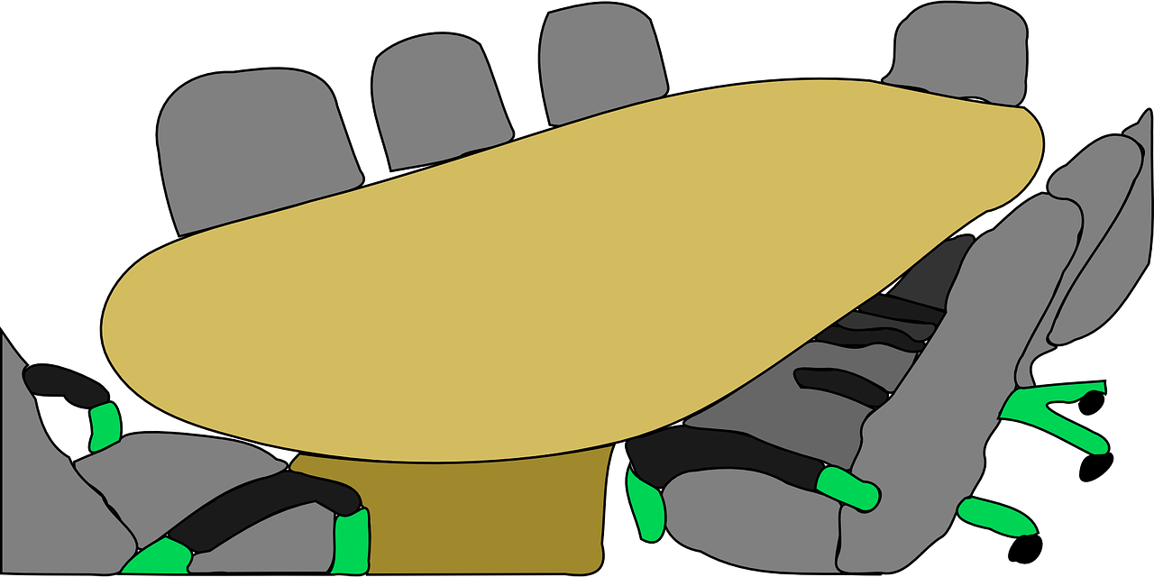 Business Conference Table 2 Clip Art At Clker - Conference Table Clip Art (1280x640)