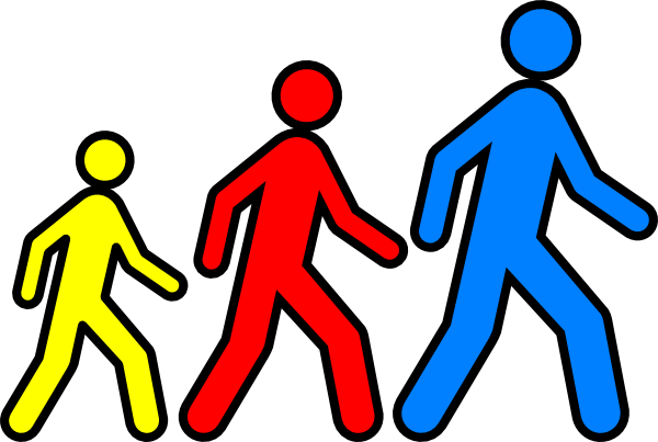 Walking Feet Clip Art Free - Walking Clipart Free (600x403)