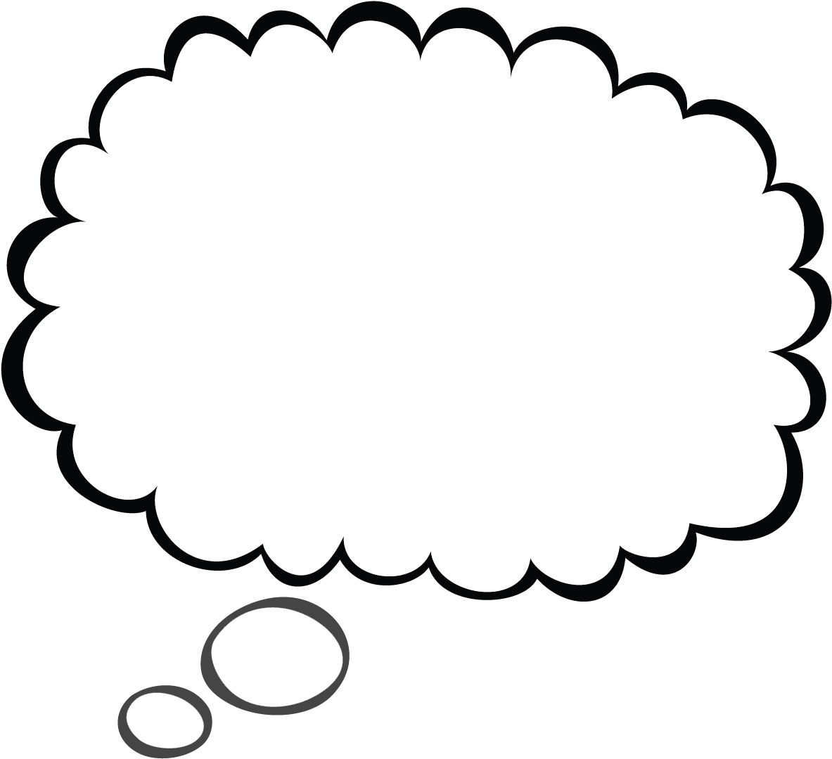 Speech Bubbles Speech Bubble Clip Art Png - Thought Bubble Clipart Transparent (1280x1264)