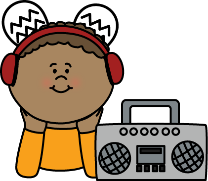 Listening Center Clipart - Listening Center Clip Art (421x366)