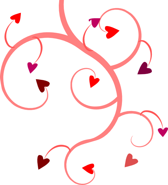 Heart Clip Art - Hearts Clip Art (540x595)