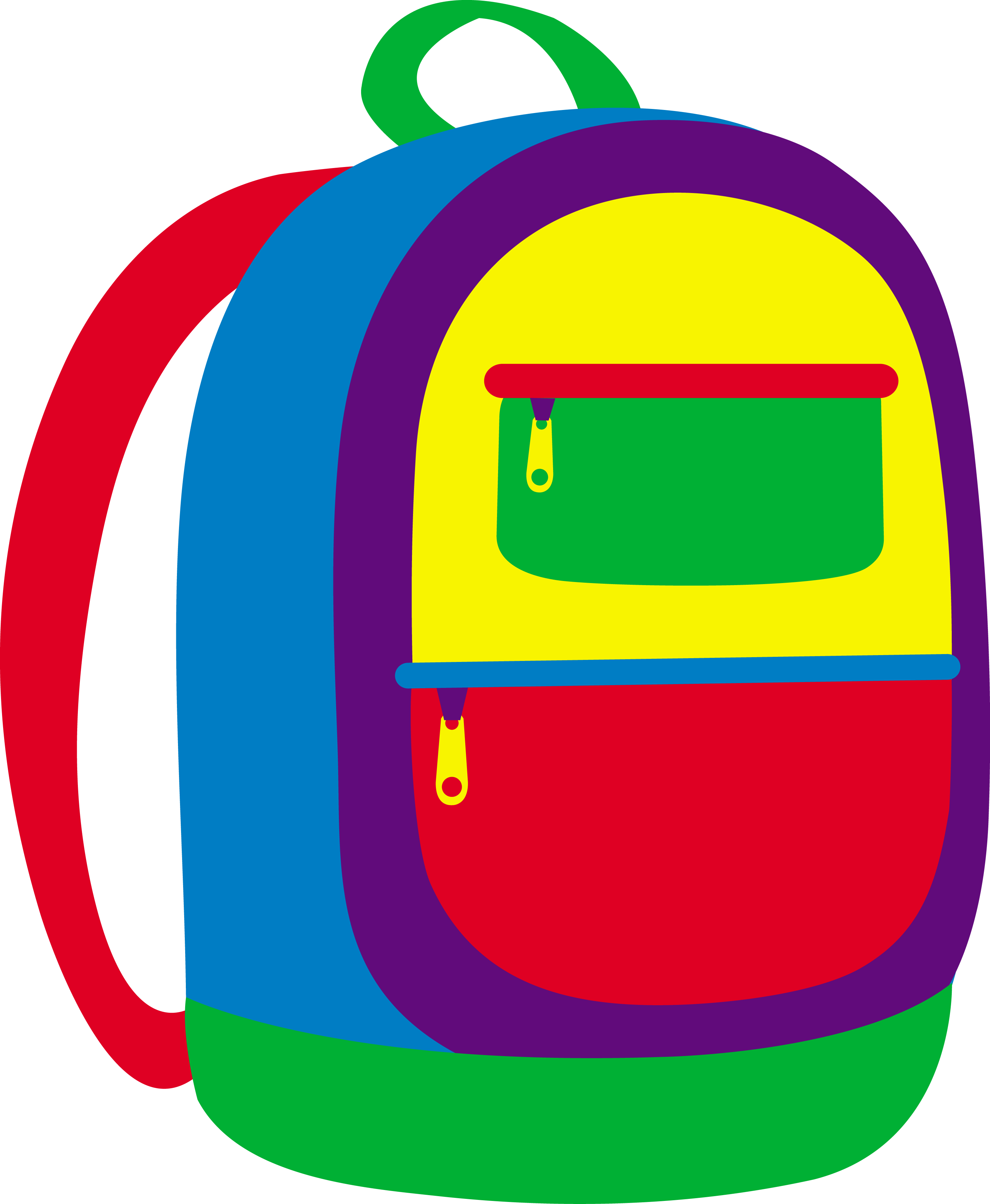 Kids Bag Clipart (2898x3525)
