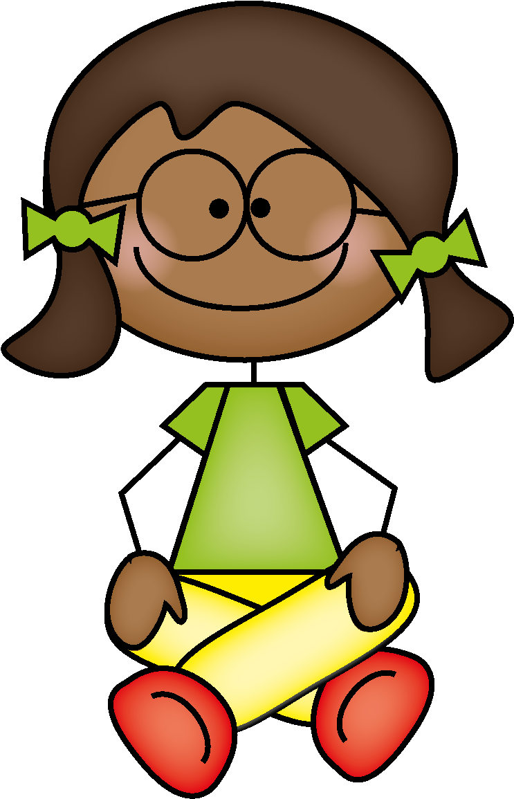 Kid Sitting And Thinking Clipart - Criss Cross Applesauce Hands In Your Lap (969x1285)