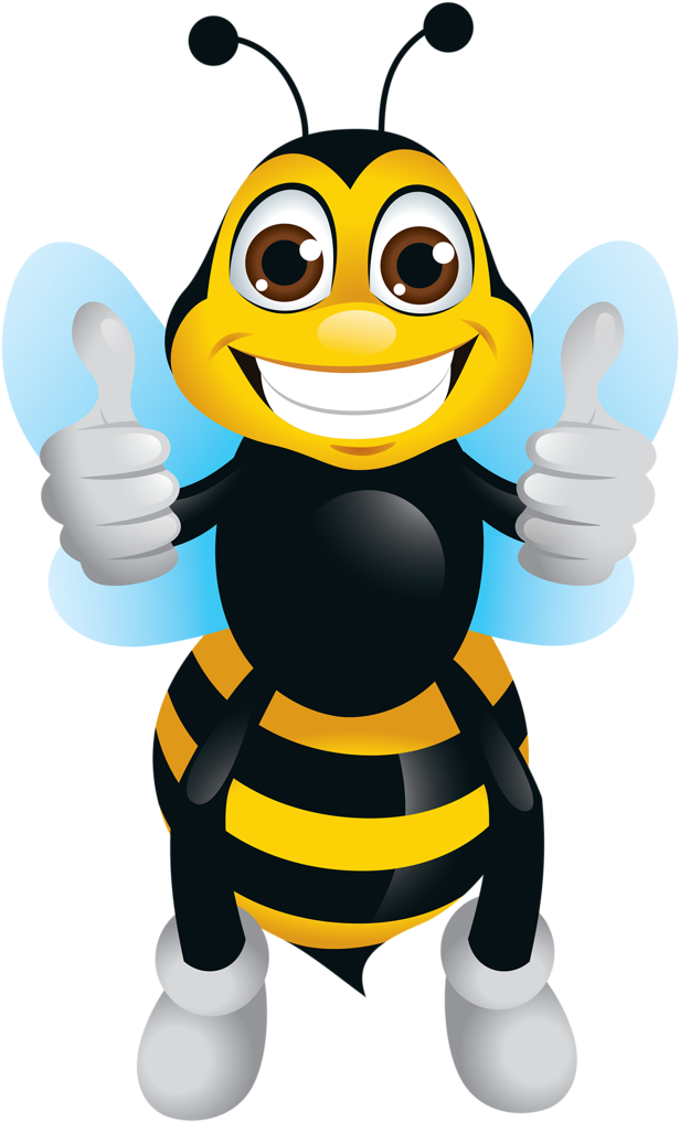 Bee Character Vector (654x1024)