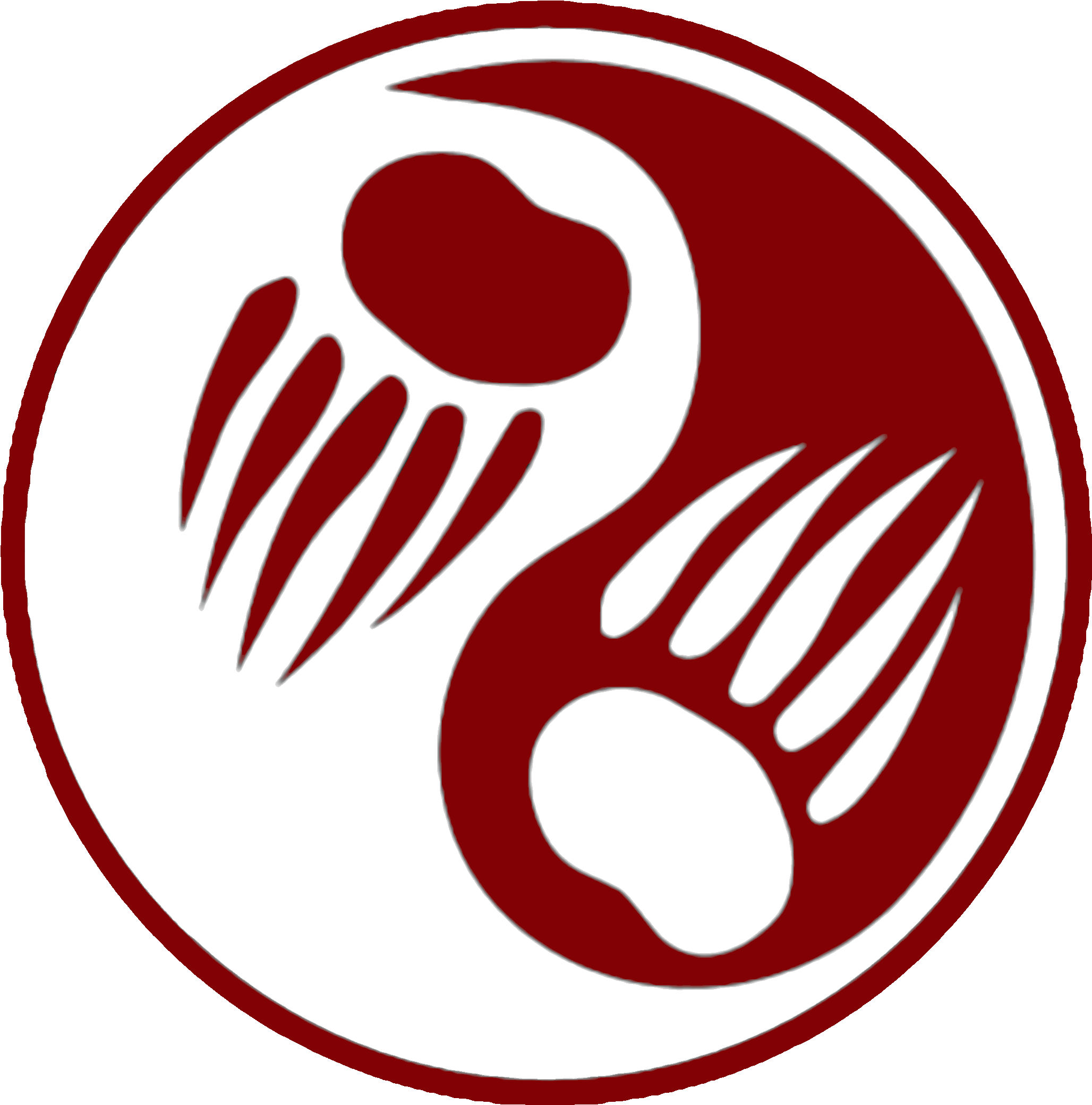 Bear Paw Bear Claw Clipart - Tribal Bear Paw (2225x2242)