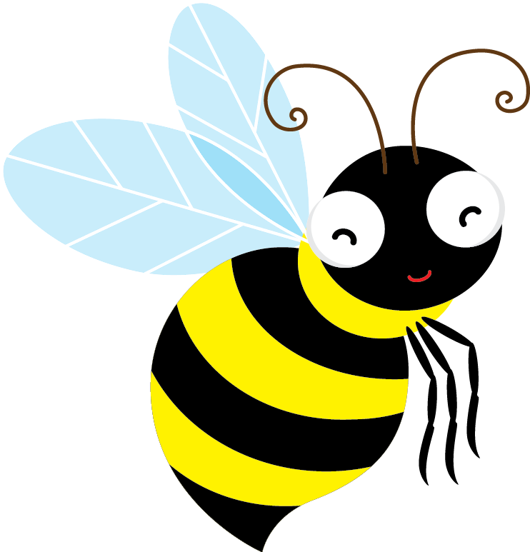 Bee Clipart Positive - Spelling Bee Without Background (742x773)