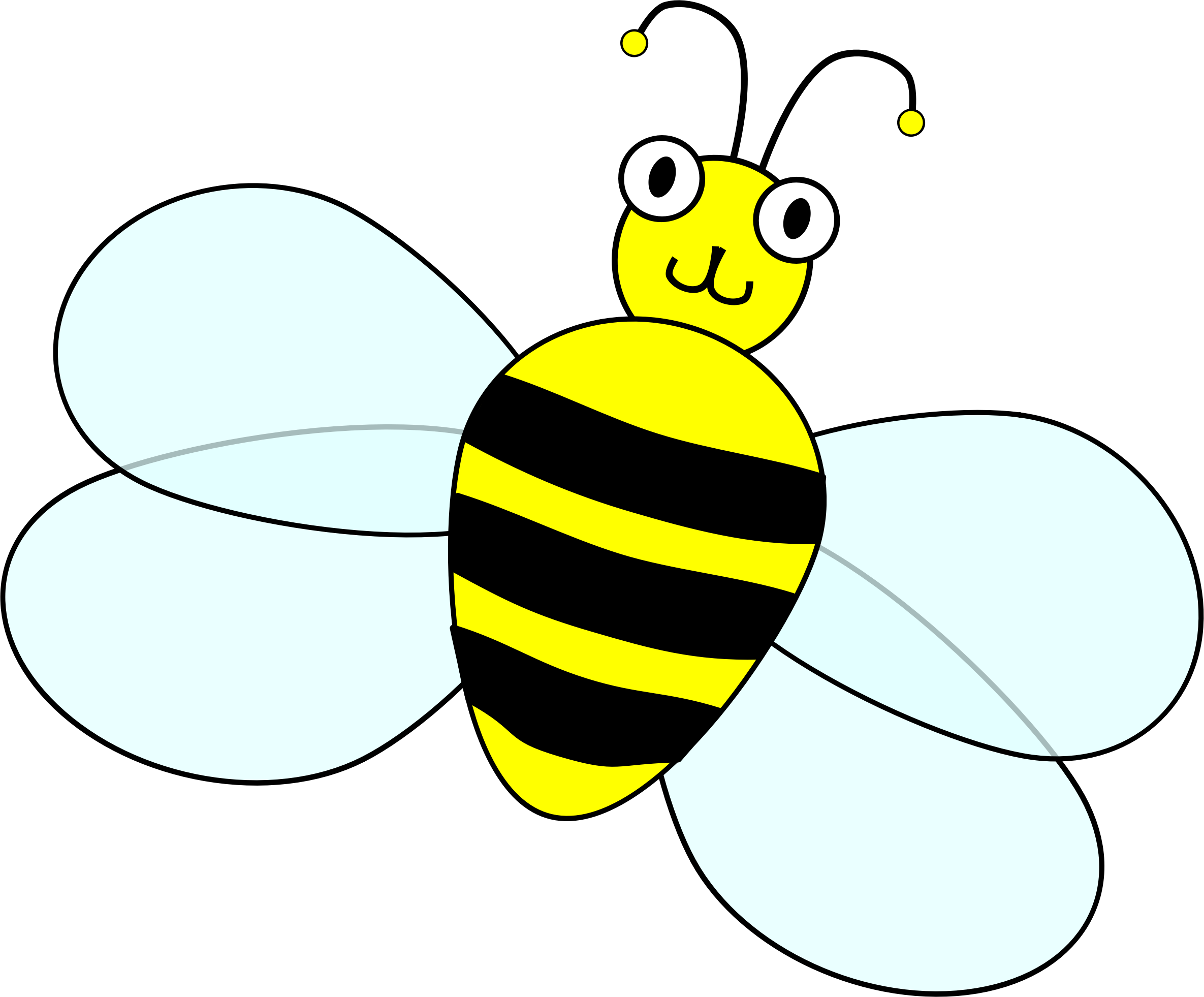 Clipart Spelling Bee Contest Mascot - Animals With Wings Clipart (2370x1962)