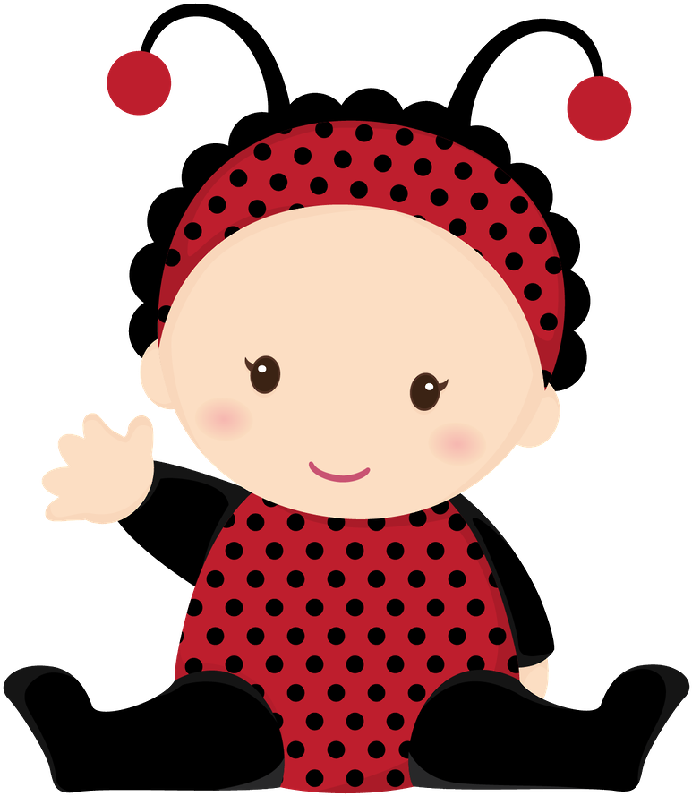 Baby Ladybug, Clipart Baby, Baby Cards, Baby Items, - Ladybug Invitations Baby Shower (900x900)