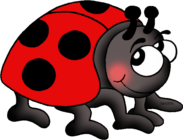 Tennessee State Insect - Lady Bug Clip Art (648x500)