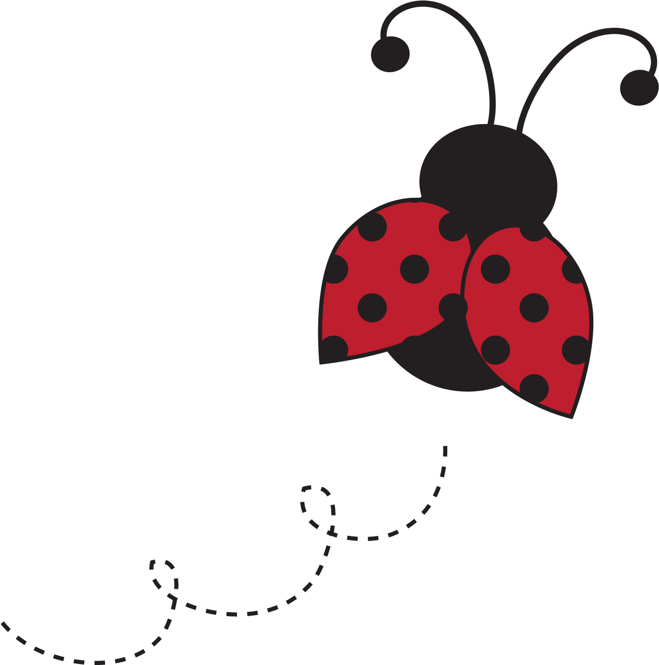 Baby Ladybug Clip Art - Ladybug Baby Shower Invitations (1333x1334)