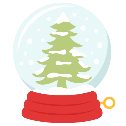 Winter Tree Snow Globe Svg Scrapbook Title Winter Svg - Scalable Vector Graphics (432x432)