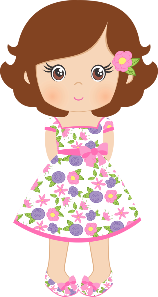 Young Girl Clipart (544x1024)