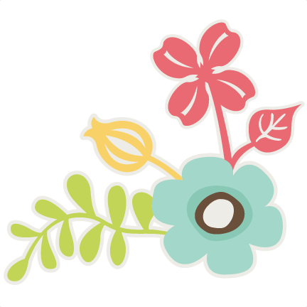 Corner Flowers Svg Files For Scrapbooking Flower Svg - Happy Birthday Have A Wonderful Day (432x432)
