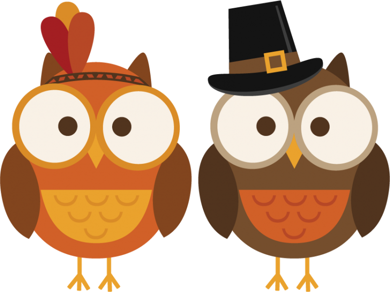 Free Thanksgiving Clipart Stock Images Pilgrims Owls - Thanksgiving Clip Art (800x599)