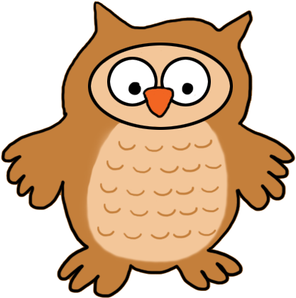 Baby Owl Clipart - Owl (450x472)