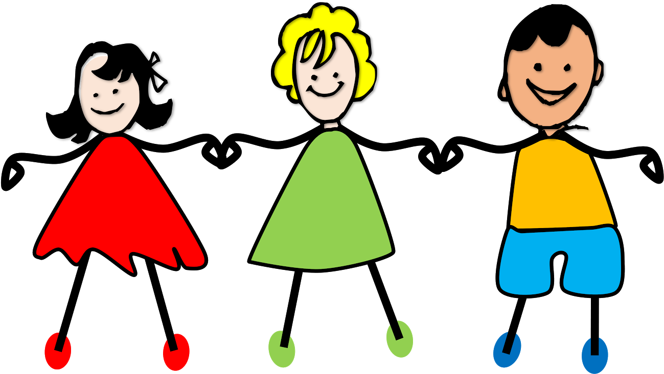 Kids Holding Hands Clip Art - Kids Holding Hands Clip Art (1600x990)