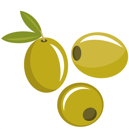 Olive Set Svg Cutting File Wreath Svg Cut For Clipart - Clip Art Olives (432x432)