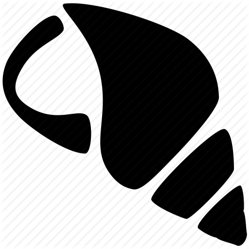 Nautilus, Sea, Sea Life, Shape, Shell, Shells, Silhouette - Shell Png Icon (512x512)