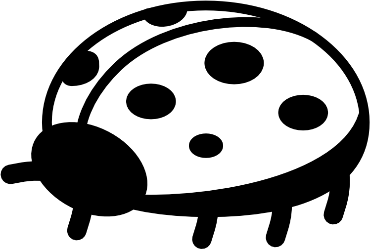 Flying - Ladybug Clip Art (1331x1882)