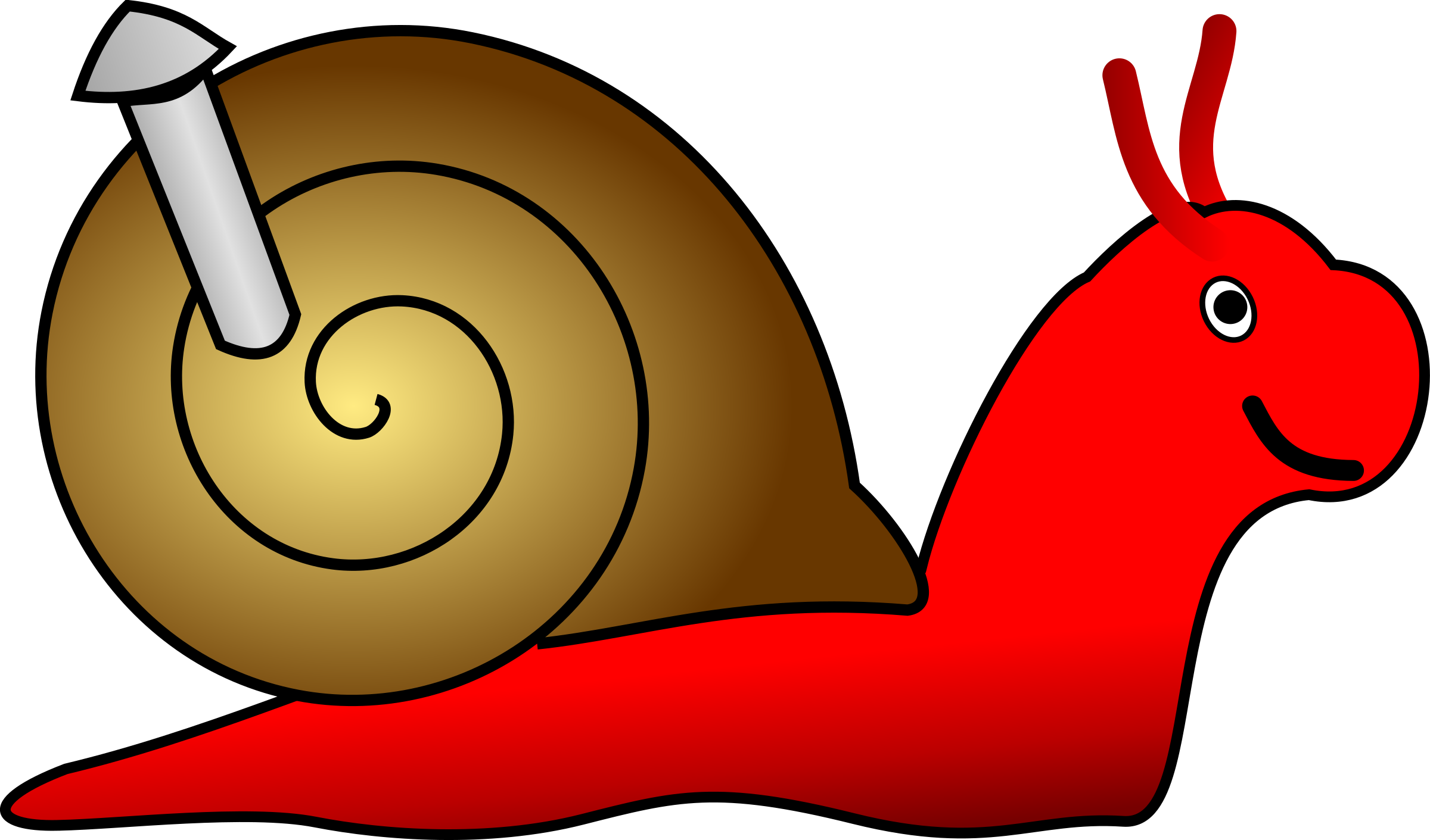 Gary The Snail Clipart Clip Art Of 4 Clipartwork - Golubella Cartoon, Find ...