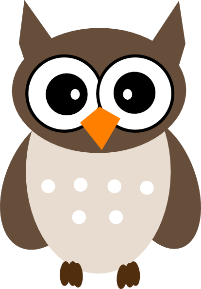 Owl Clipart - Barn Owl Clip Art (414x594)