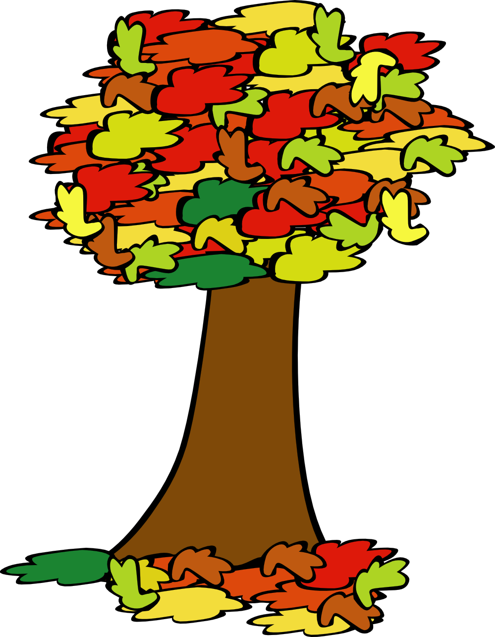 Apple Tree Clip Art Images - Fall Clip Art (999x1285)