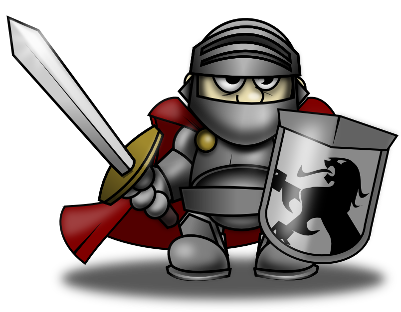 Caballero - Knight Clipart Png (811x632)